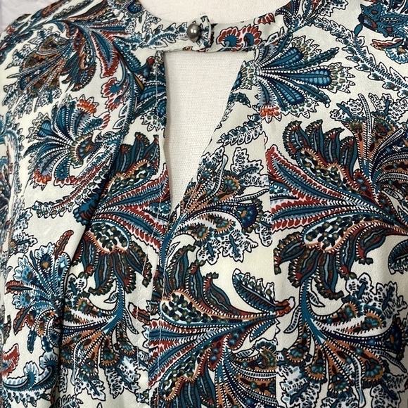 umgee Babydoll Paisley Print Dress Size Small - Picture 4 of 8